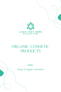 Organic Cosmetic Pinterest Pin