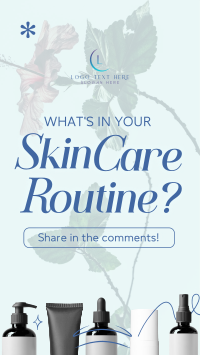 Beauty Skincare Engagement Facebook Story