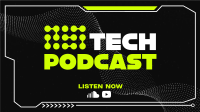 Technology Podcast Circles Animation