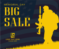 Memorial Sale Facebook Post