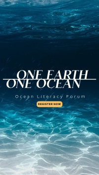 One Ocean Facebook Story