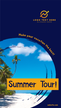 Summer Tour Instagram Story