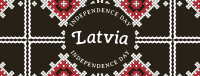 Traditional Latvia Independence Facebook Cover