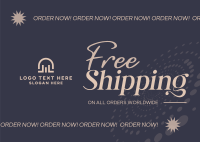 Shipping Discount Postcard