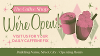 Midcentury Modern Coffee Shop Animation