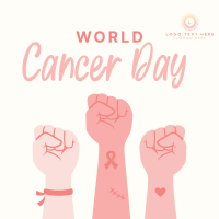 World Cancer Day Linkedin Post example 3