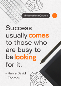 Office Business Quotes Flyer