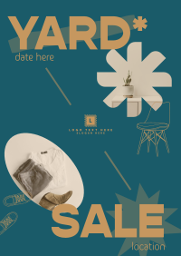 Minimalist Yard Sale Poster