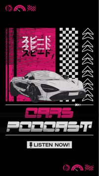 Grunge Car Podcast Instagram Reel Image Preview