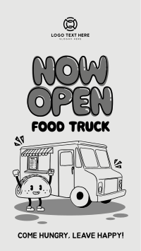 Cutesy Food Truck Mascot Instagram Story