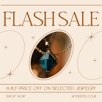 Jewelry Flash Sale Instagram Post