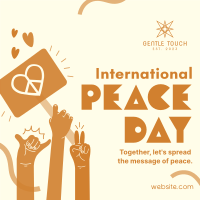 United for Peace Day Instagram Post Image Preview