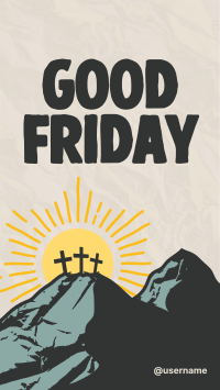 Good Friday Calvary TikTok Video