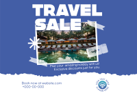 Exclusive Travel Discount Postcard