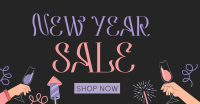 New Year Celebration Sale Facebook Ad