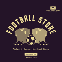 Football Merchandise Linkedin Post Design