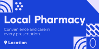 Agnostic Pattern Pharmacy Twitter Post Design