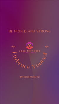 Be Proud. Be Visible Instagram Story