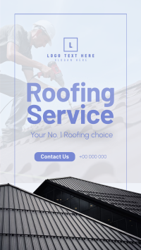 Roofing Service Instagram Story