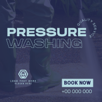 Professional Pressure Wash Linkedin Post Design