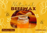 Original Beeswax  Postcard