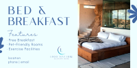 Bed & Breakfast Twitter Post