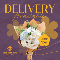 Flower Delivery Available Instagram Post