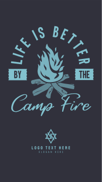 Camp Fire Facebook Story