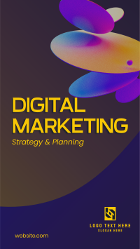 Digital Marketing Plan Facebook Story