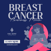 Fighting Breast Cancer Instagram Post Image Preview