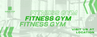 Strong Fitness Gym Facebook Cover Image Preview