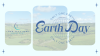 Earth Day Minimalist Animation