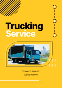 Trucking lines Flyer