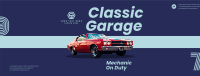 Classic Garage Facebook Cover