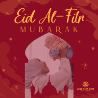 Joyous Eid Al-Fitr Instagram Post