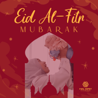 Joyous Eid Al-Fitr Instagram Post Image Preview