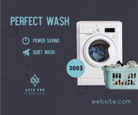 Washing Machine Features Facebook Post