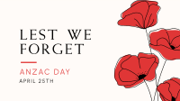 Lest We Forget Zoom Background