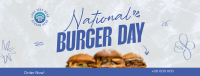 National Burger Day Facebook Cover