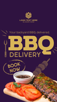 BBQ Delivery Instagram Reel Design