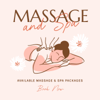 Serene Massage Linkedin Post