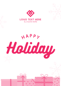 Happy Holiday Poster