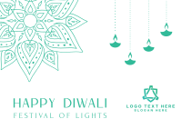 Diwali Celebration Postcard