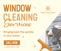 Sparkling Window Cleaning Facebook Post