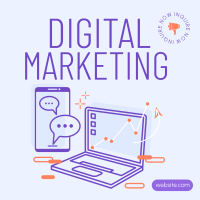 Simple Digital Marketing  Linkedin Post