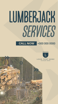 Expert Lumberjack Services Facebook Story