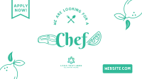 We are Hiring Chef Facebook Event Cover