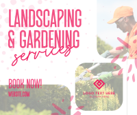 Landscaping & Gardening Facebook Post Design