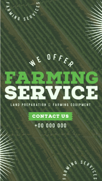 Trustworthy Farming Service TikTok Video Design