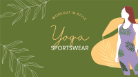 Yoga Sportswear YouTube Banner